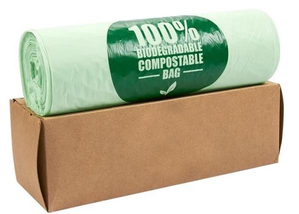 Buy cheap OEM Biodegradable Compost Bags On Roll Supermarket Food Waste Caddy Liner from wholesalers