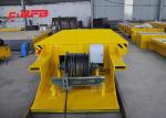 25 Tons Retractable Cable Motorized Transfer Trolley Rail Car Mover For Steel