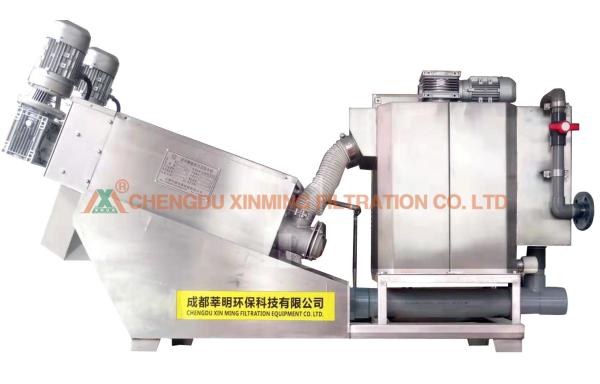 Buy cheap Screw Conveyor Polymer Dosing System For Sludge Dewatering from wholesalers