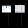 Buy cheap Outdoor Photoluminescent Signage Board For Business from wholesalers