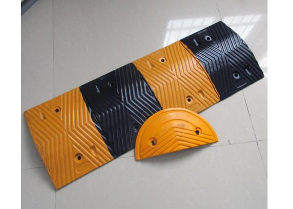 Buy cheap Rubber Bolts Low Down Parking Lot Driveway Speed Bumps from wholesalers