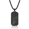 Buy cheap Men's Forged Carbon Fiber Pendant Fashion Necklace New Jewelry Accesories For Gift from wholesalers