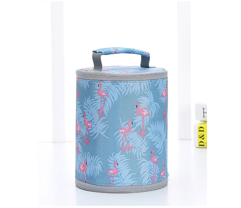 ISO Recyclable oxford L18*D18cm Flamingo Lunch Bag