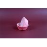 Buy cheap Pink Cupcake Liners in Standard Size Swedish Paper Baking Cups OEM Service Accepted from wholesalers