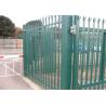 Buy cheap Customized Heavy Duty Palisade Fence Panels Curved Top W Shape from wholesalers