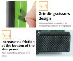 Amazon professional high quality kitchen knife sharpener mini promotion knife