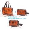 Buy cheap PVC multi function cosmetic case, PVC Transparent Women Travel Costmetic Bag Fashion Portable Trunk Zipper Makeup Organi from wholesalers