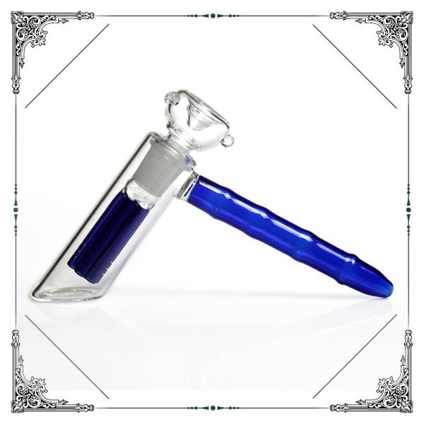 Buy cheap Glass Water Bubbler 6 Tree Arms Perc Hookah Pocket Smoking Water Pipes from wholesalers