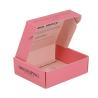 Buy cheap Gloss Matt Varnishing Pink Mailer Shipping Box Cosmetics Packaging Boxes OEM Logo from wholesalers
