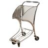 Buy cheap Aluminum Chrome Plated Airport Luggage Trolley Small Luggage Cart Lightweight from wholesalers