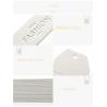 Buy cheap Matt Cardboard Paper Hang Tags Garment Accessories Embossed For Clothing Own Logo from wholesalers