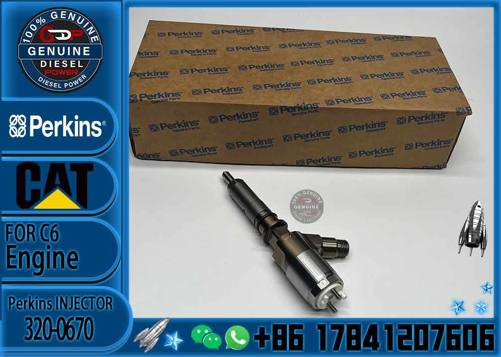 Common rail injector fuel injecto 10R-7675 2645A748 2645A743 320-0670 for C4.2 C6.4 Excavator C4.2 C6.4 320D