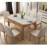 Buy cheap Round Dining Room Solid Wood Table Furniture For Home / Restaurant Using from wholesalers
