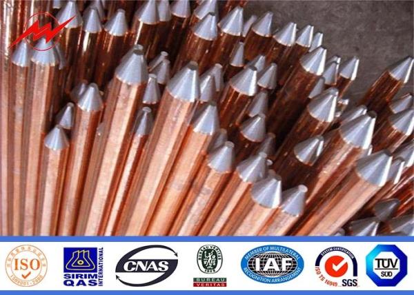 Buy cheap Drawing Copper Clad Ground Rods Copper Ground Rod Nylon Strip Weave Strip Iron Pallet from wholesalers