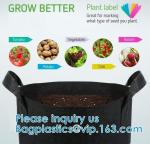 Heavy Duty 300G Thickened Nonwoven Plant Fabric Pots Strap Handles Garden Plant
