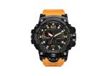 PU Strap Plastic Digital Watch , 50m Waterproof Digital Sports Watches For Men