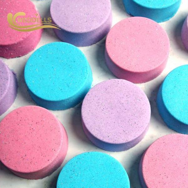 Buy cheap Shrinking Wrapped Organic Aromatherapy Shower Steamers / Fizzy Shower Tablets from wholesalers