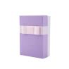 Buy cheap Paper Gift Box Packaging / Wedding Flowers Gift Purple Gift Box White Bow from wholesalers