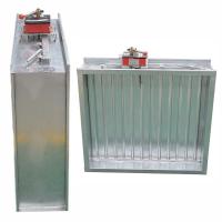 Buy cheap Galvanized Steel Rectangular Fire Dampers For Smoke Exhaust And Ventilation product
