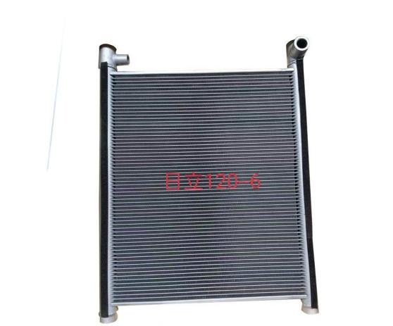 Buy cheap EX120-6 Hitachi Excavator Oil Cooler 4448373 Silver Color from wholesalers