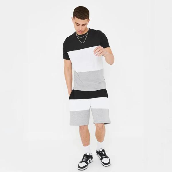 Buy cheap 2023 Cotton Man Tracksuit Sportwear Set for Summer from wholesalers