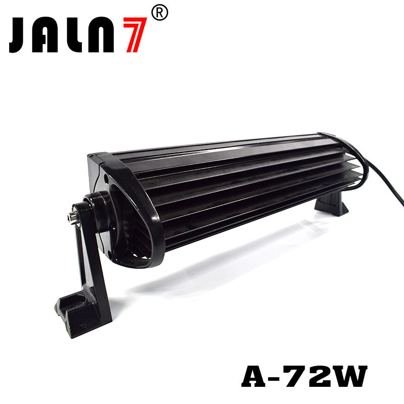 LED Light Bar JALN7 13.5Inch 72W Spot Flood Combo LED Driving Lamp Super Bright Off Road Lights LED Work Light Boat Jeep