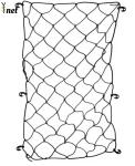 Blue Lifting Cargo Net Customized Lifting Safety Net Industrial