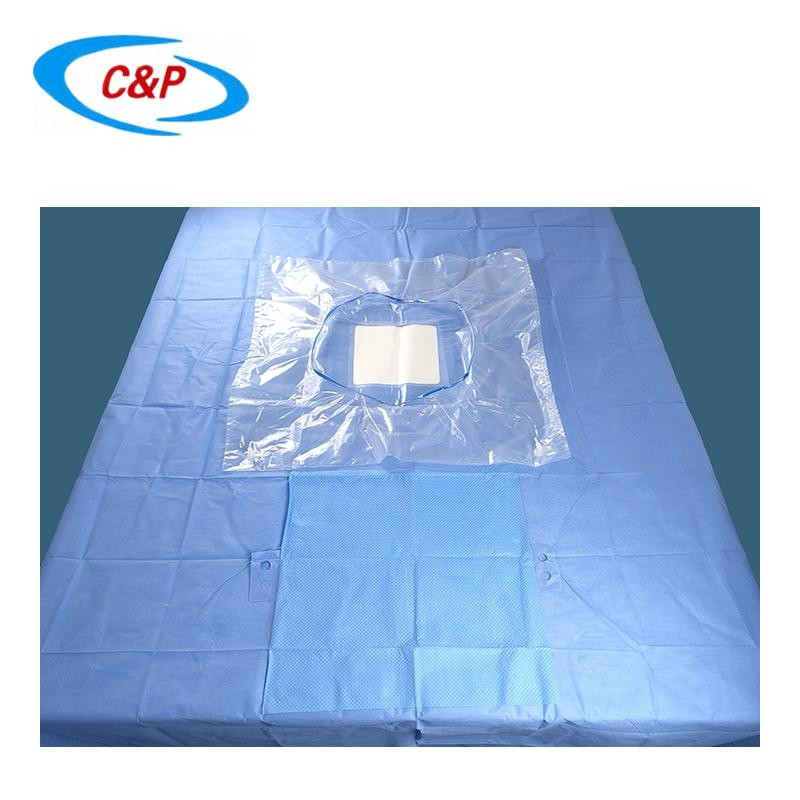 Medical Disposable Cesarean Section Drape With Breathable SMS Material