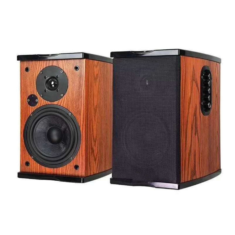 Coaxial Input Active Bookshelf Speakers Enhanced Sound Experience and Wireless