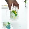 Buy cheap Microwavable 350ml Cartoon Glass Children'S Drinking Cups from wholesalers