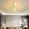 Buy cheap LED Nordic Modern Stepless Dimming Fan Lamp For Bedroom Dning Living Room ceiling fan lamp(WH-VLL-23) from wholesalers