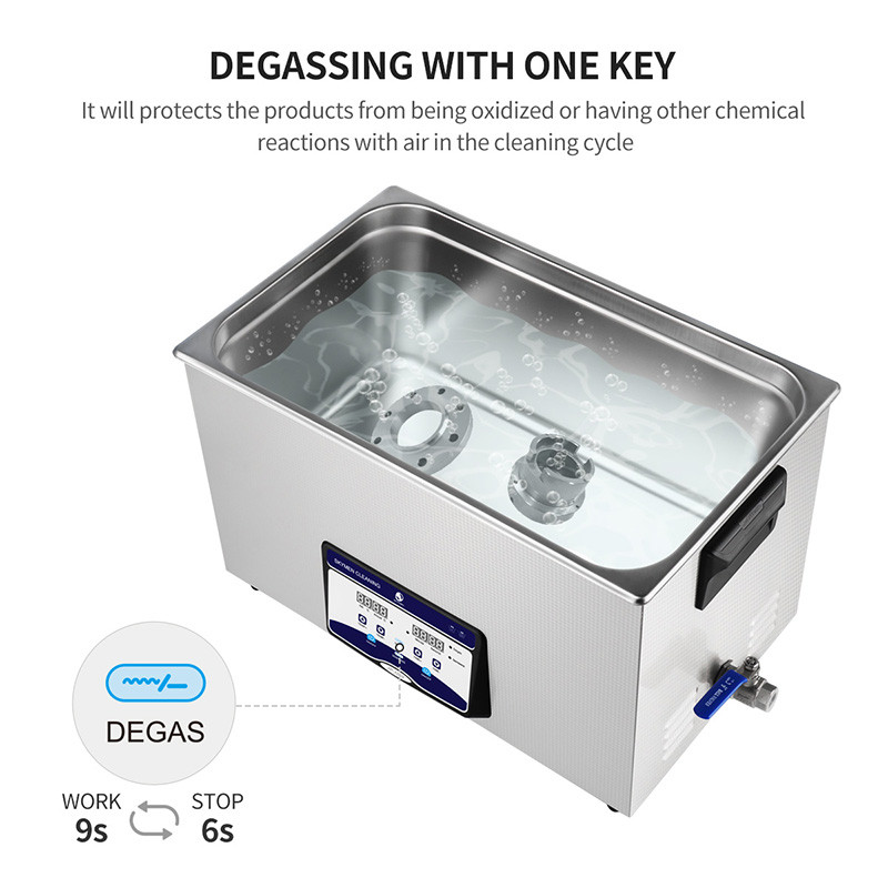 40kHz 22L Ultrasonic Cleaner Digital Timer Adjustable For Throttle