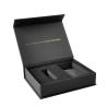 Buy cheap Magnet Paper Rigid Packaging Box Black Collapsible With Foam from wholesalers