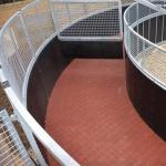 China Factory Direct Sales Sbr Rubber Tiles Mulch Rubber Mats Outdoor Rubber