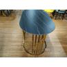 Buy cheap Elegant 130*70*75cm Stainless Steel Marble Dining Table from wholesalers
