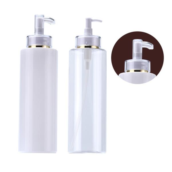 Buy cheap 360ml Round Body Lotion Bottles PET Material 66.5mm Dia 148.2mm High from wholesalers