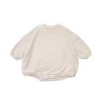 Oversized Long Sleeve Newborn Sweater Romper French Terry Cotton Bubble Romper