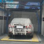 Automatic Brushless Touchless Car Wash Machine KL360-2 18.5kw Water Pump 12kw