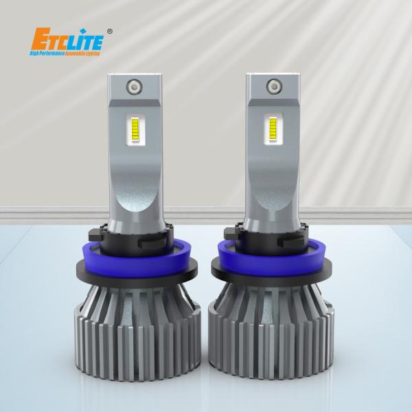 Buy cheap 10000 Lumen Fanless LED Headlight Bulb CSP Chip Rohs Approved from wholesalers