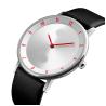 Buy cheap AL20 Movt Black Leather Wrist Watch , 35g Square Shape Wrist Watch from wholesalers