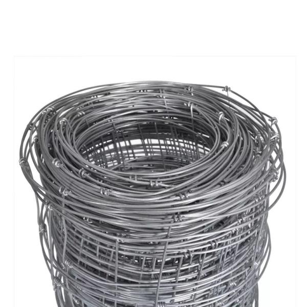 Quality 164 ft Galvanized Iron Wire Mesh Fence Field Wild Animal Garden Fencing Roll for sale