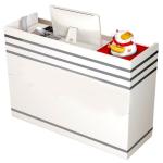 Shopping Center Usage Scenarios Simple Modern Cashier Desk for Company Reception