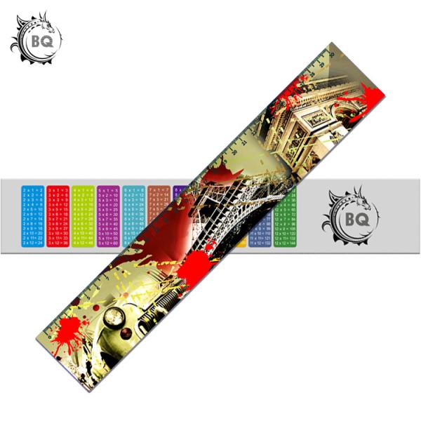 Buy cheap PET PVC 3D Lenticular Ruler Flip EEffects With 0.9mm PET Non Toxic from wholesalers