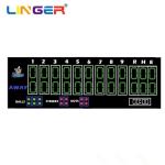 High Durability Baseball Sport Display Scoreboard With Wide Viewing Angle