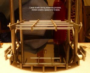 Wholesale LR Sand Blasting Tungsten Part 99.95%Min Tungsten Vacuum Furnace Frame from china suppliers