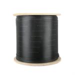 Single Steel Wire Fiber Optic Drop Cable Easy Peeled Unique Groove Design