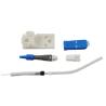 Buy cheap Hot Melt Green Fiber Optic Equipment , FONGKO FTTH FTTX SC UPC Fast Connector from wholesalers