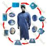 Buy cheap SMS 45gsm Sterile Disposable Surgical Gown With Double Layers Packing from wholesalers