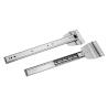 Buy cheap Steel Ball Bearing Kitchen Cabinet Drawer Slides Hardware Self Closing 35mm 2 Fold from wholesalers