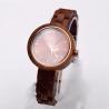 Buy cheap Small Face Ladies Wooden Watches 3 Atm Water Resistant Watch Walnut Wood Cases from wholesalers